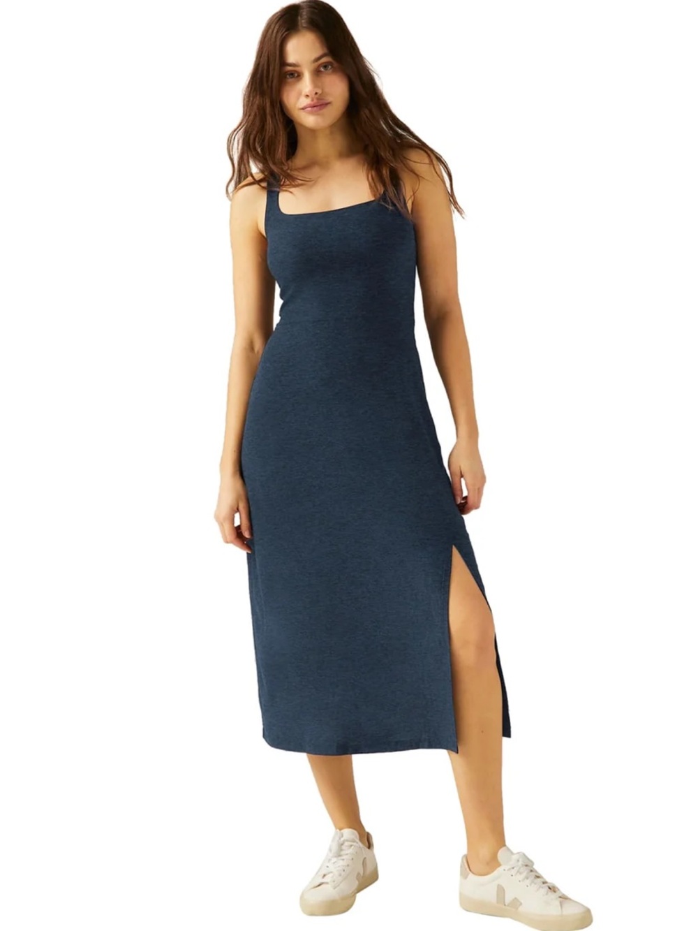 Beyond Yoga Sleeveless Midi Dress